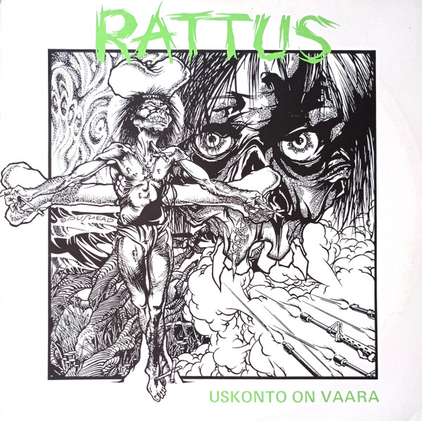 Rattus – Uskonto On Vaara (1984) cover